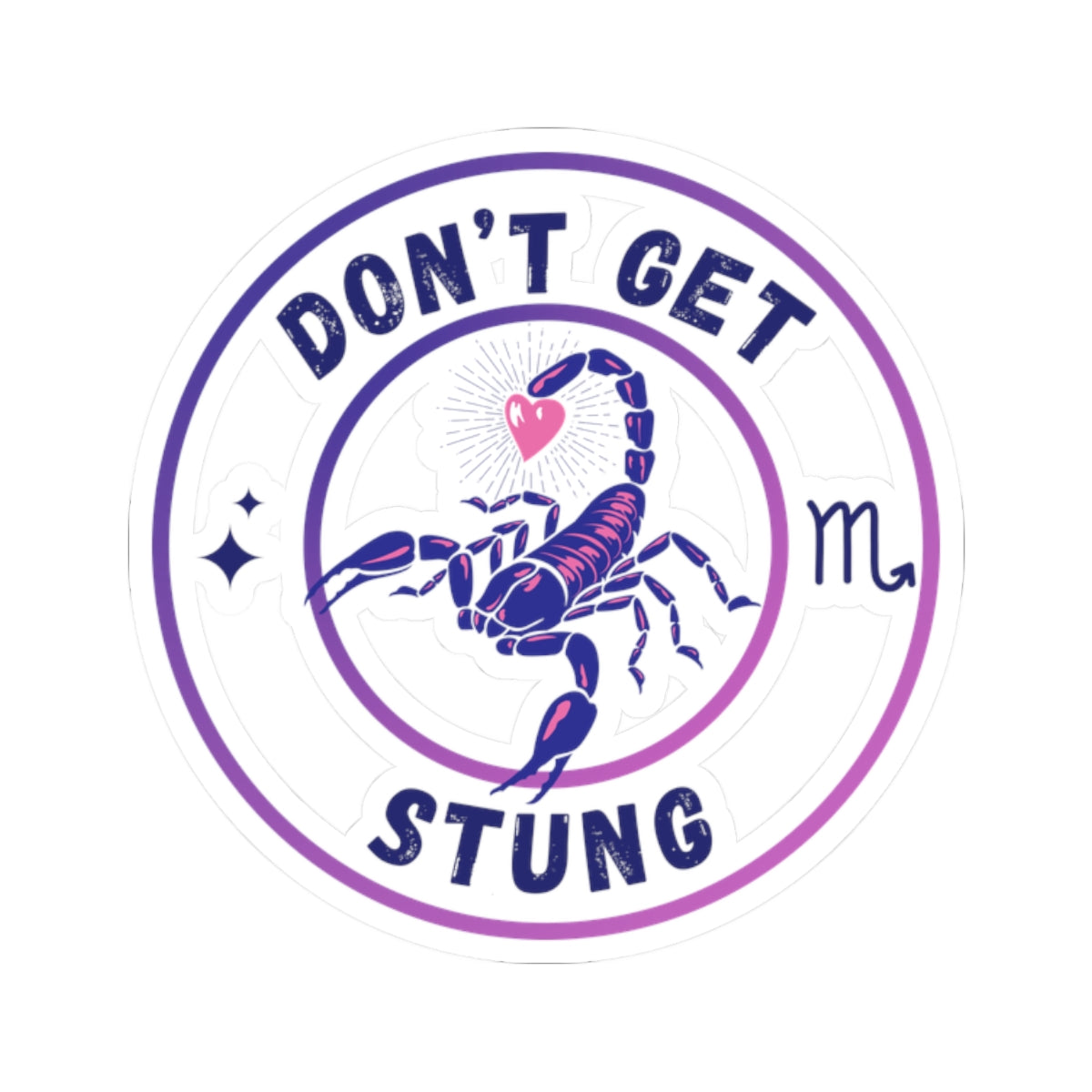 Don't Get Stung Stickers