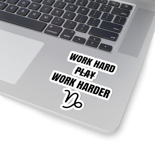 Work Hard, Work Harder Stickers