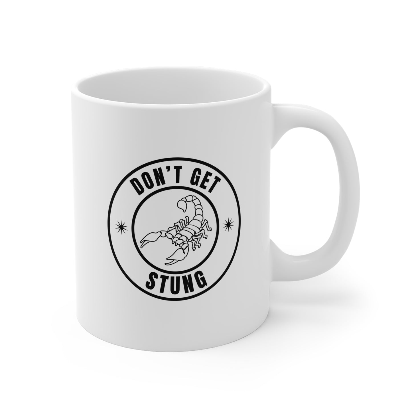 Don't Get Stung Mug Design 2