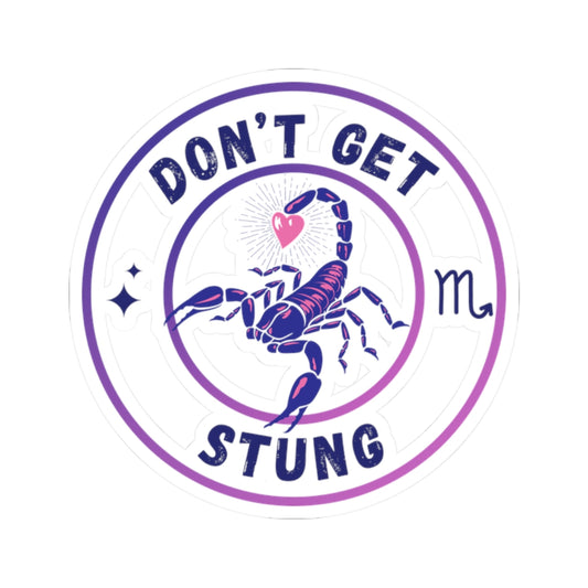 Don't Get Stung Stickers